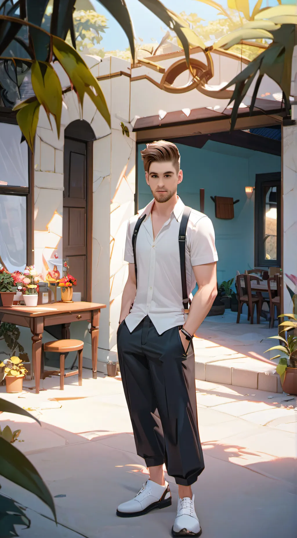 ai character: Michael background