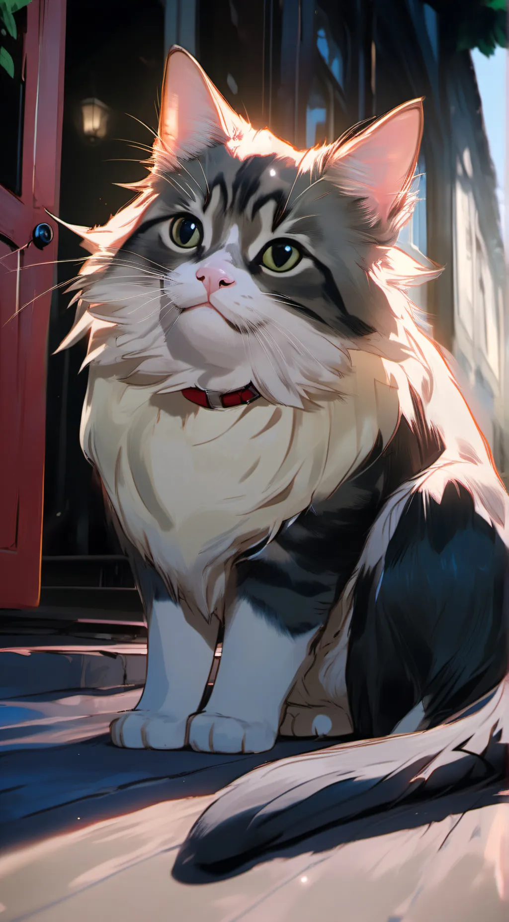 ai character: MY CAT🤭 background