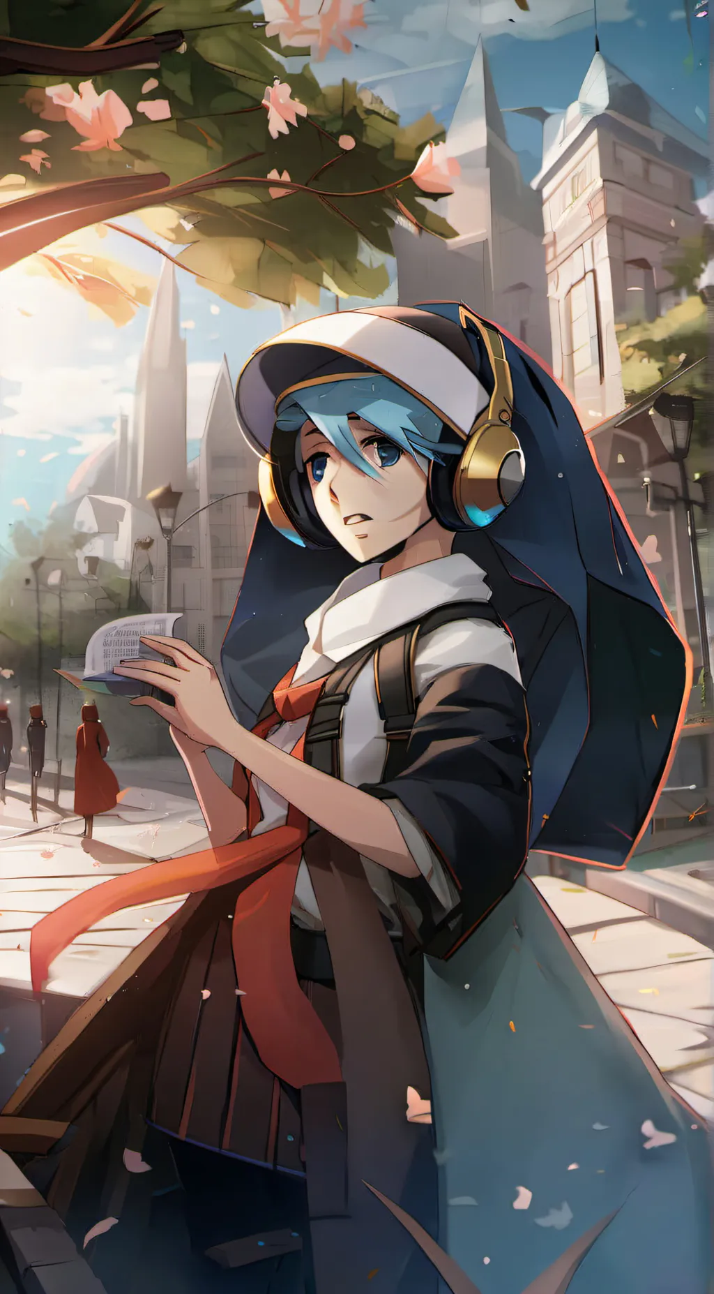 ai character: Rin background