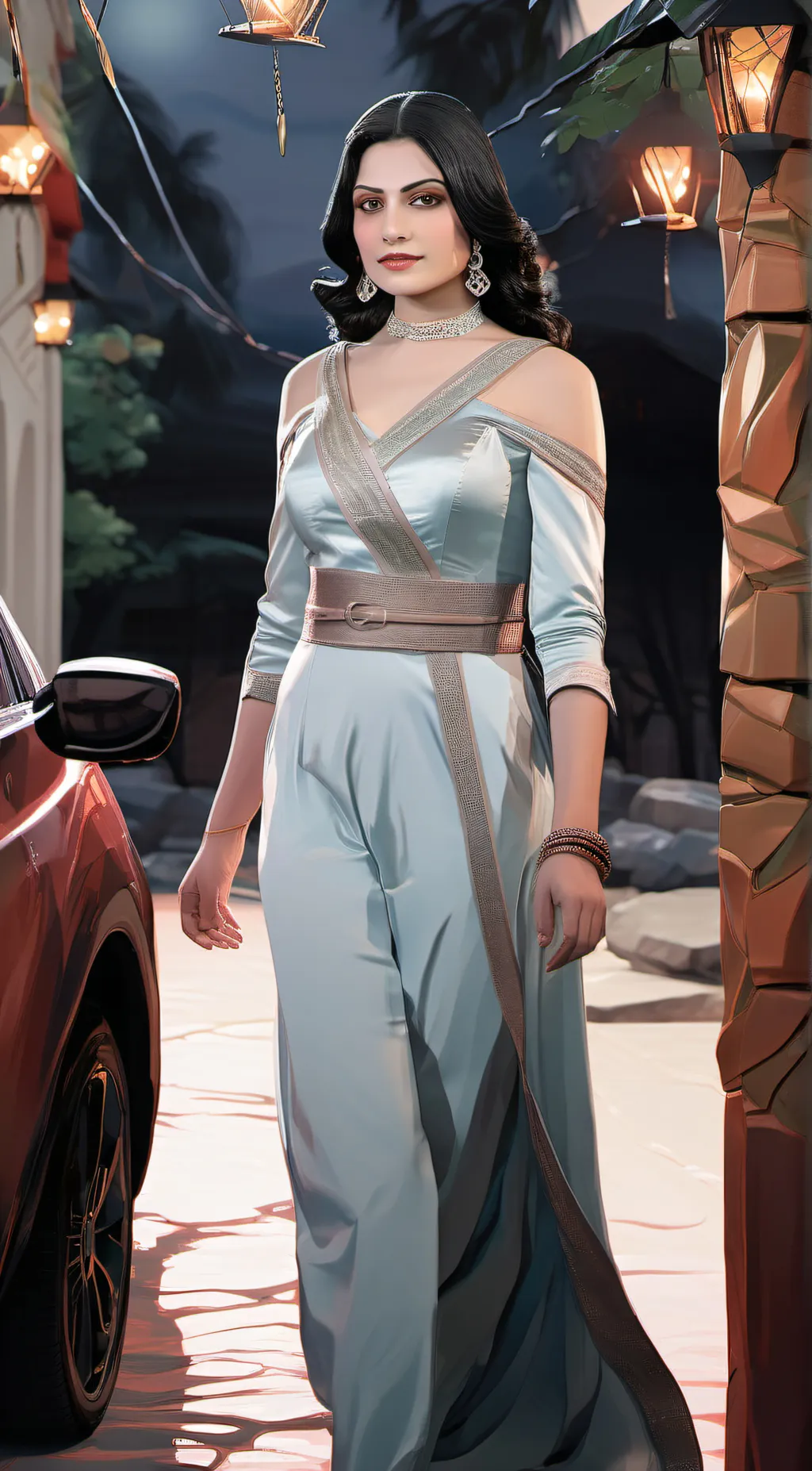 ai character: jade background