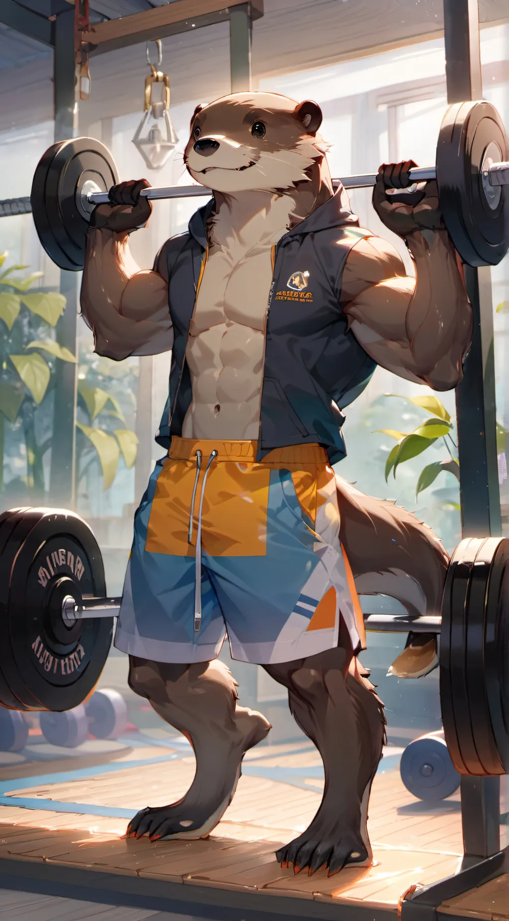 ai character: Timber background