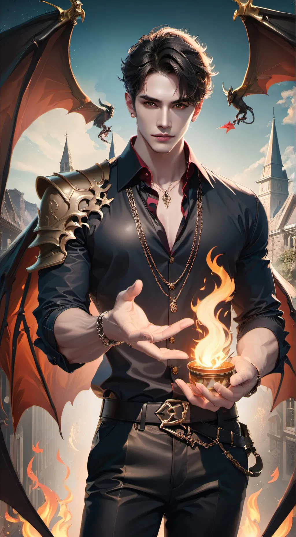 ai character: Anae background