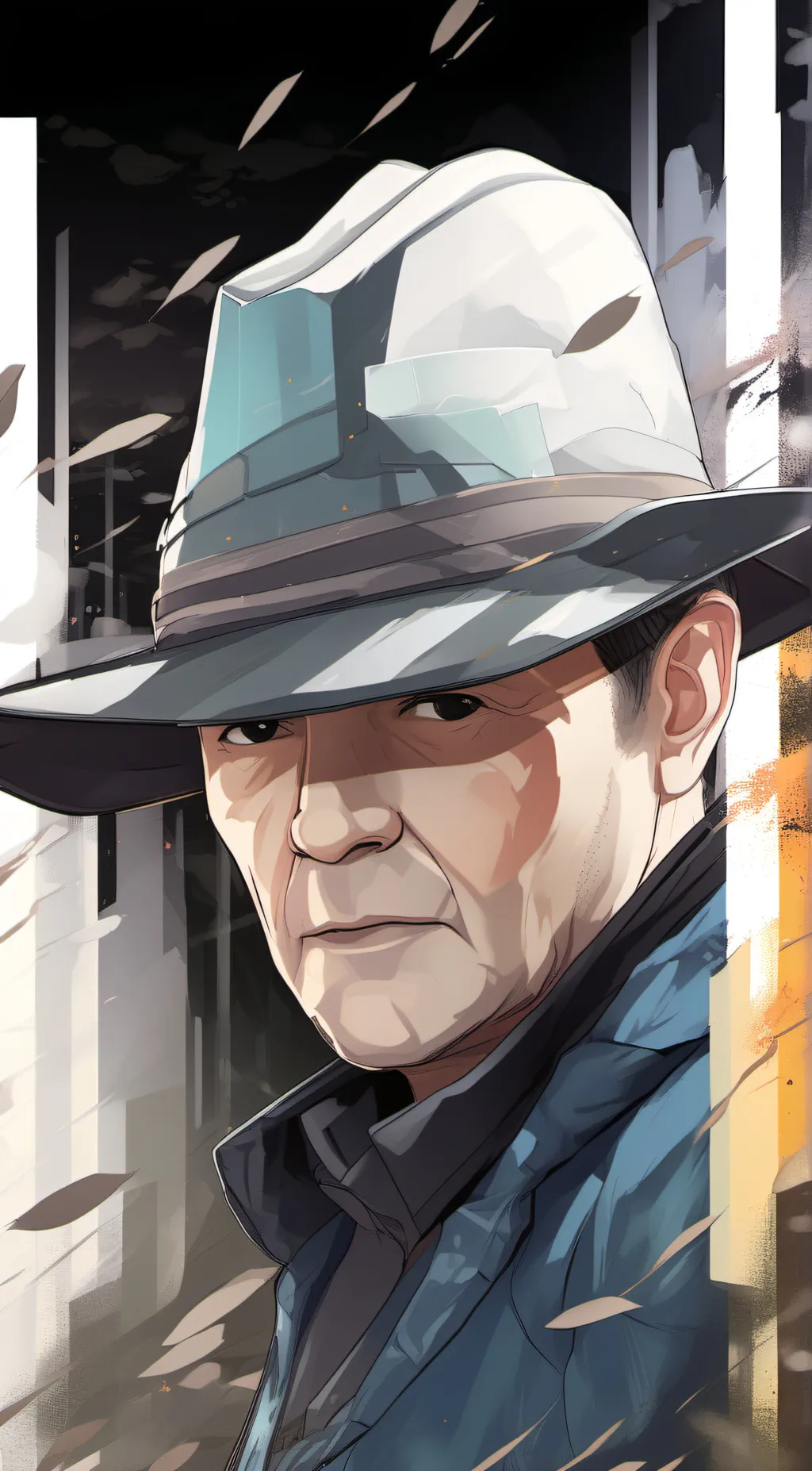 ai character: Inspecter background