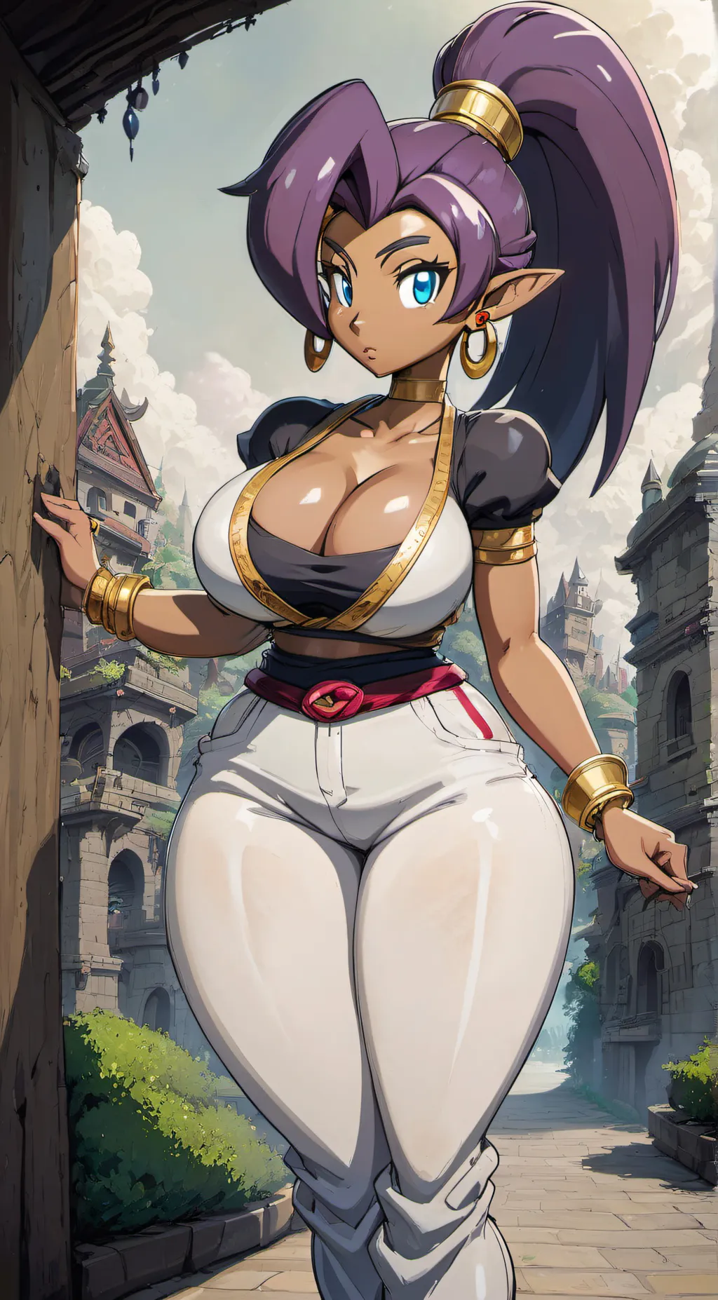 ai character: Shantae background