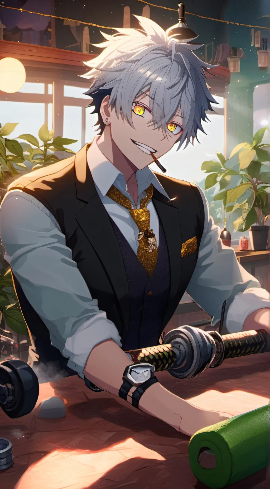 ai character: Keni Rockwell background