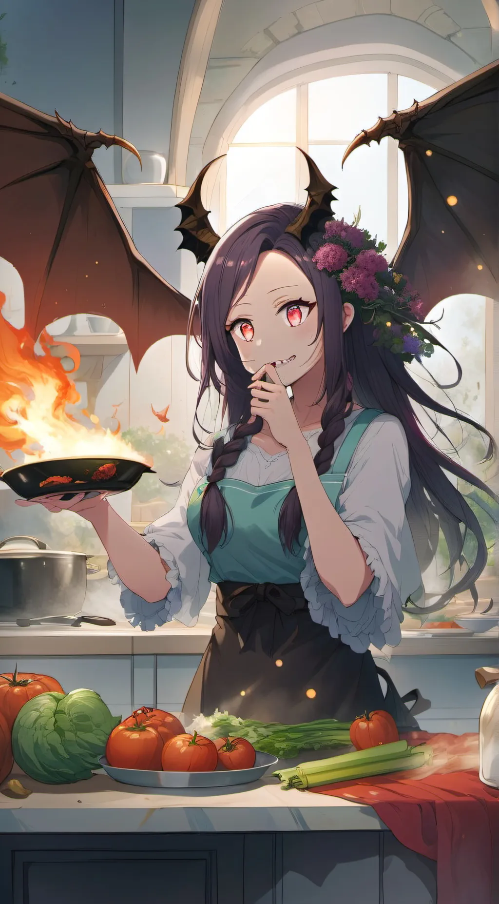 ai character: isabell background