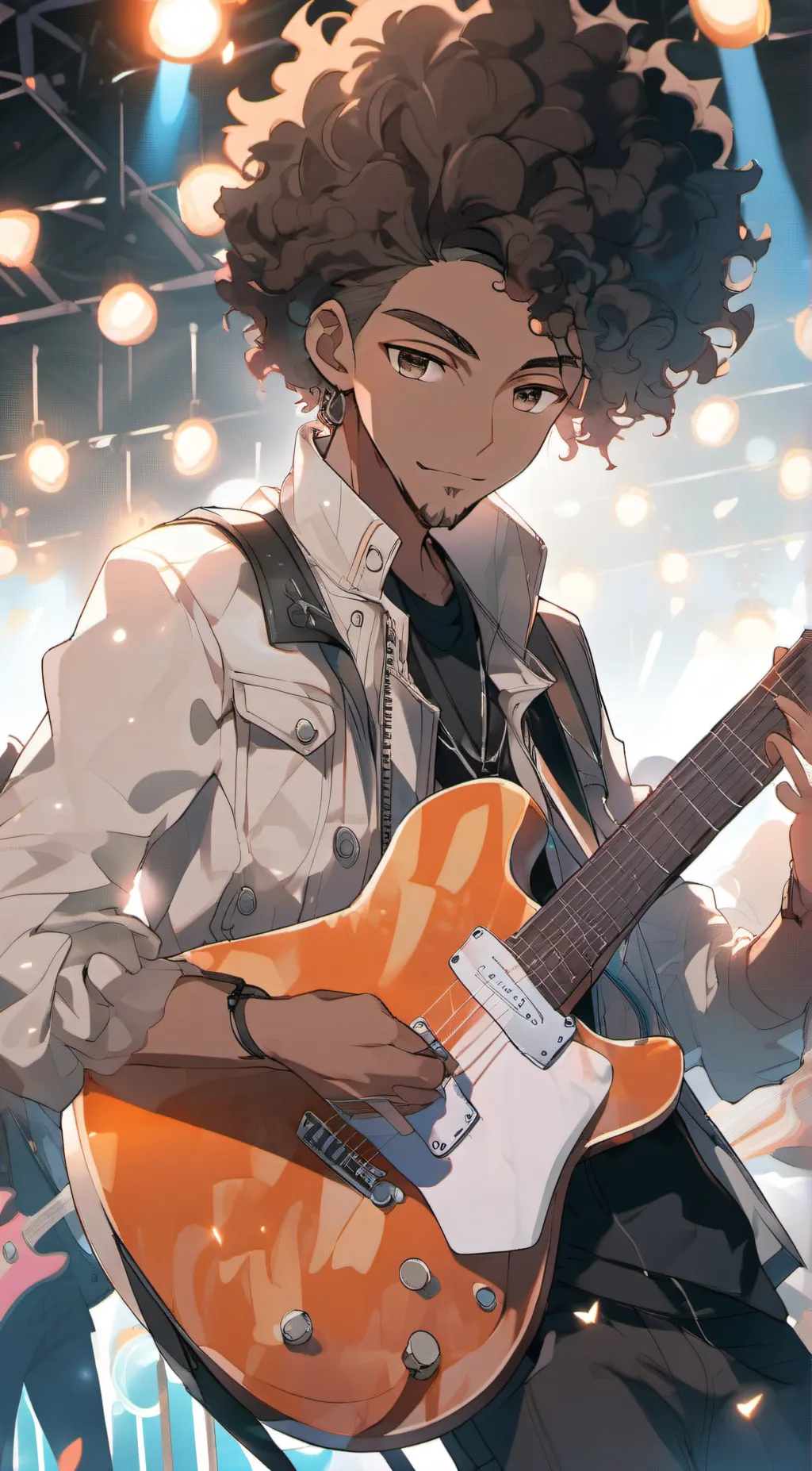 ai character: Ricky background