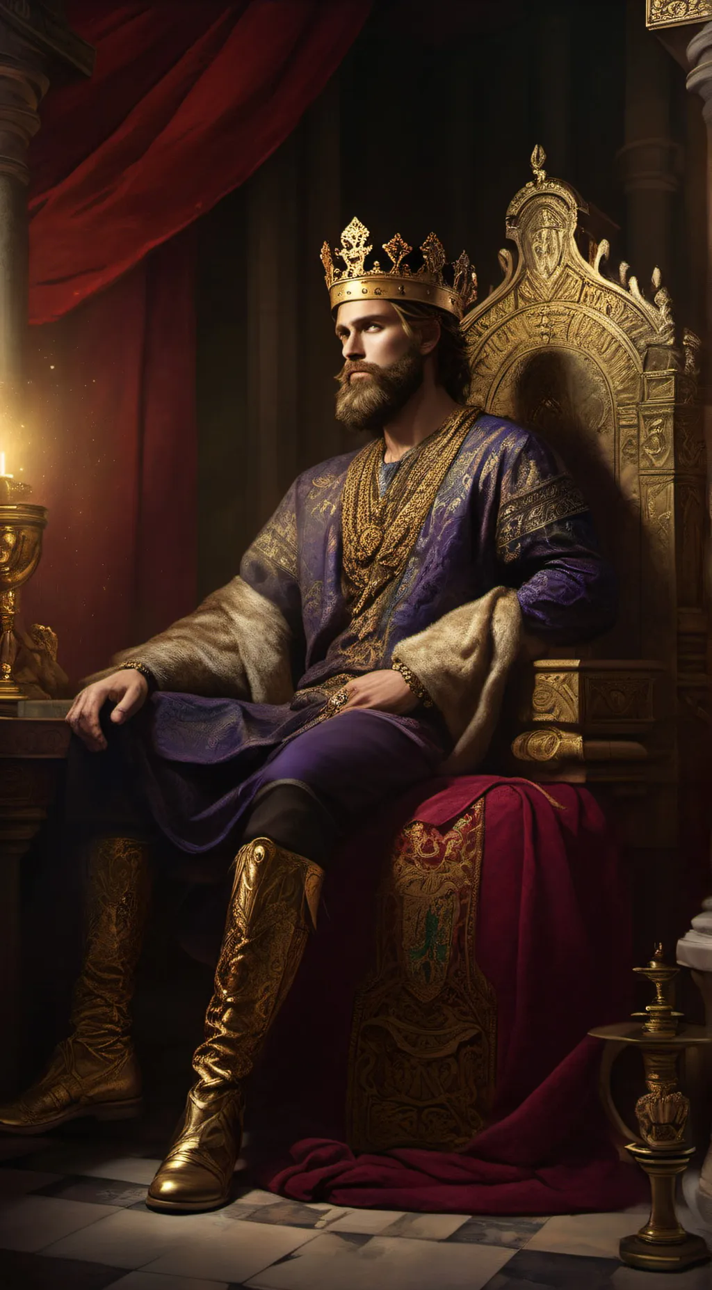 ai character: King Rov background