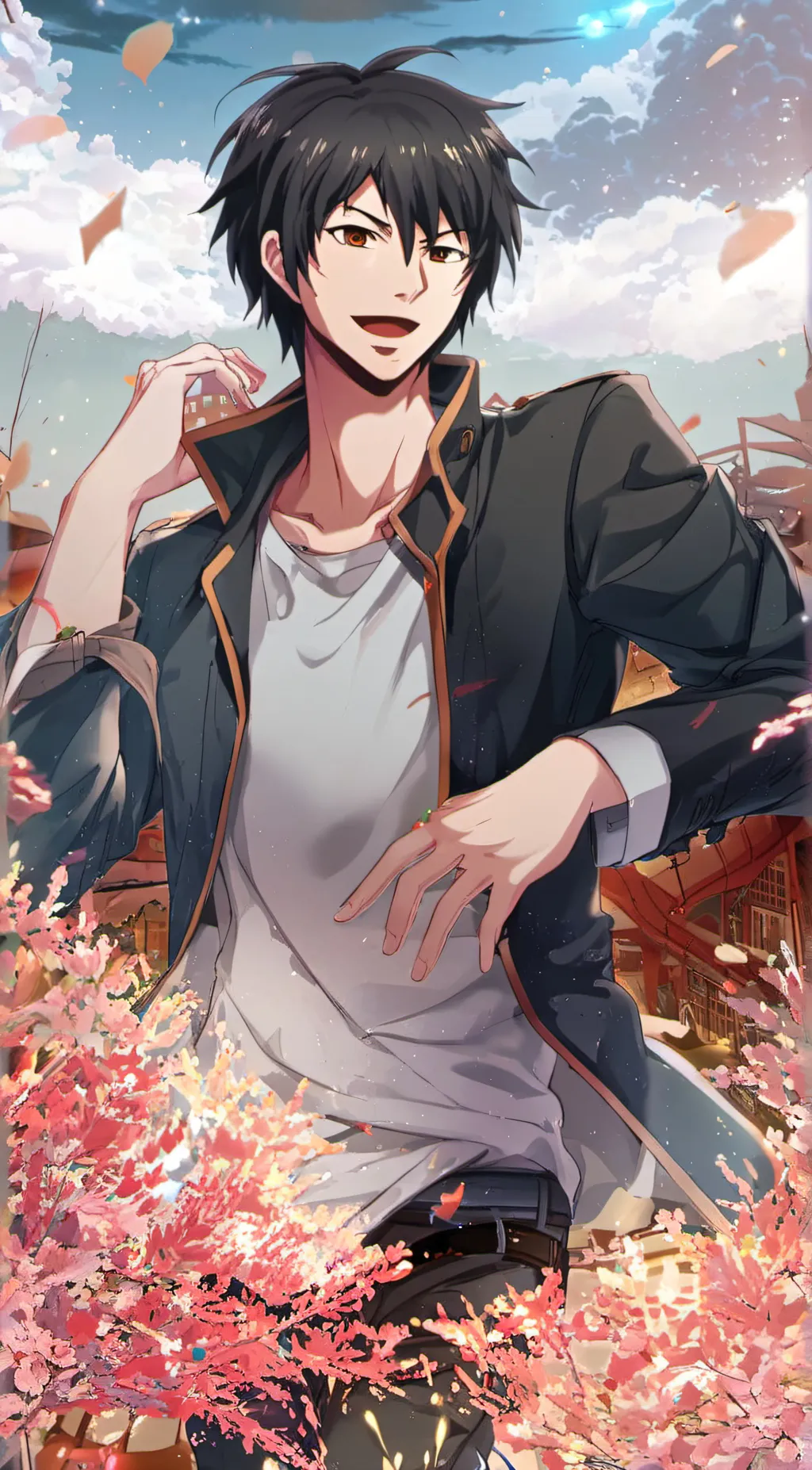 ai character: Yandere kun  background