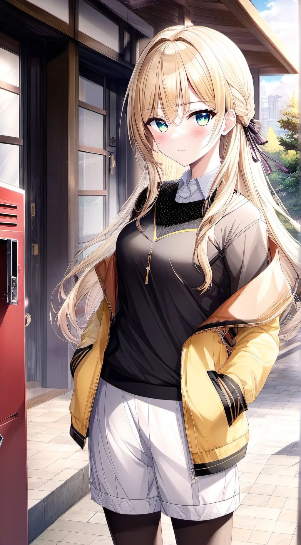 ai character: Rose background