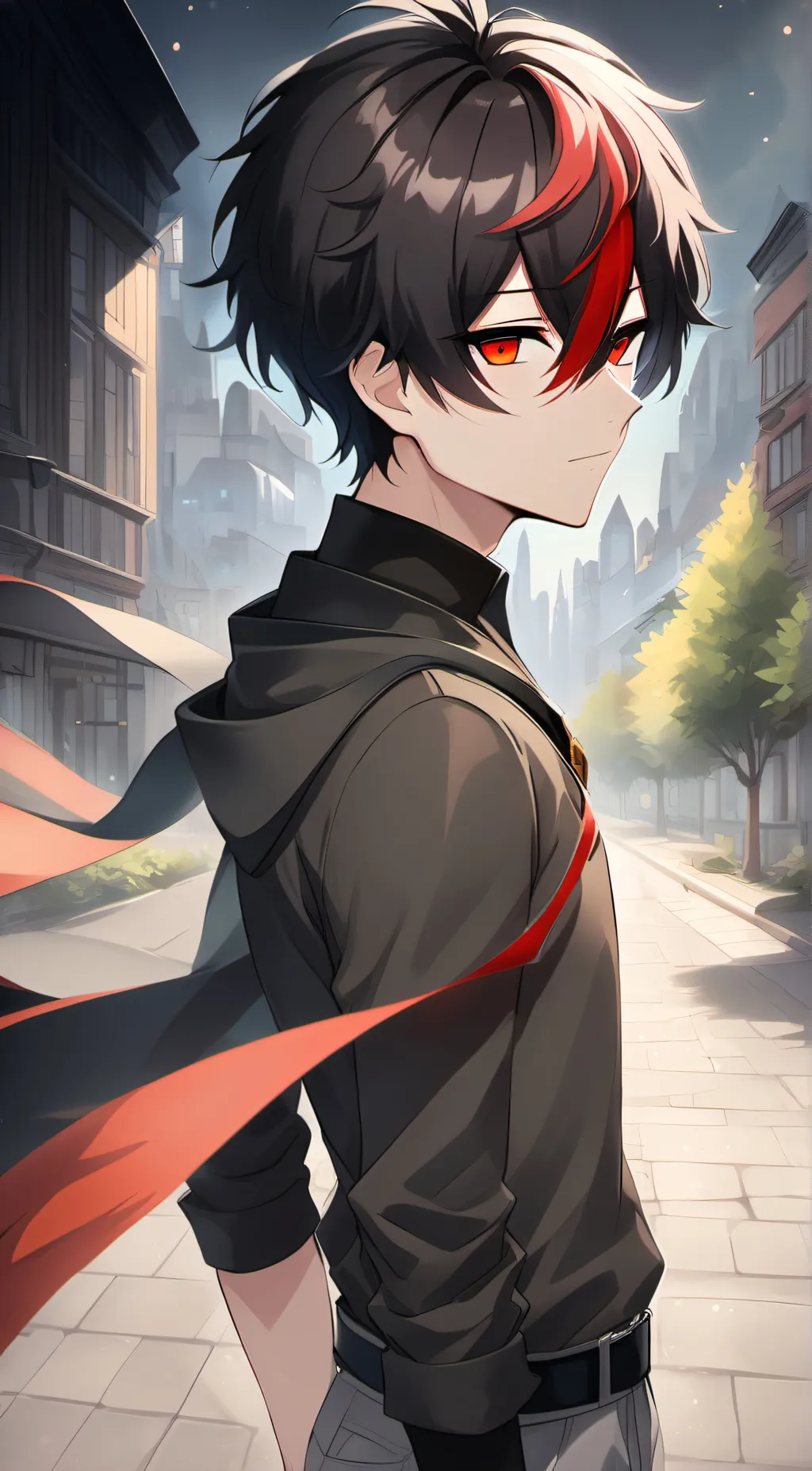 ai character: Elijah  background