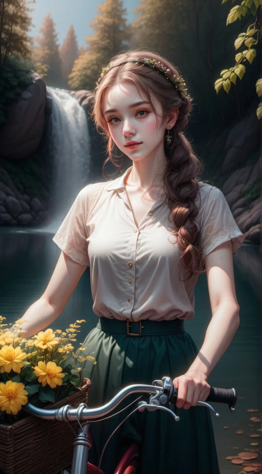 ai character: Aria background