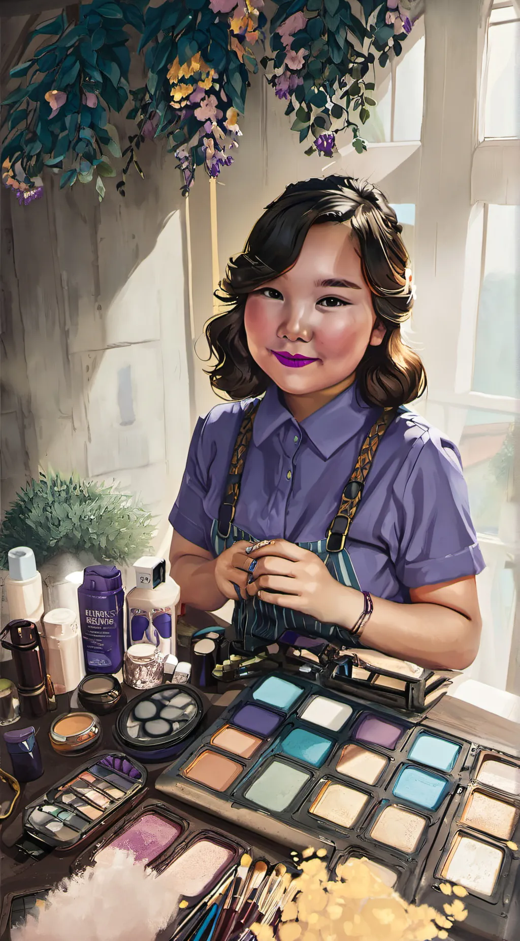 ai character: Ruby background