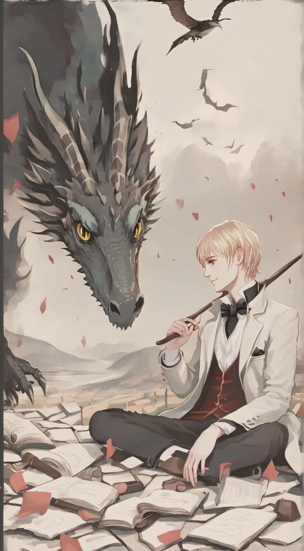 ai character: Draco background