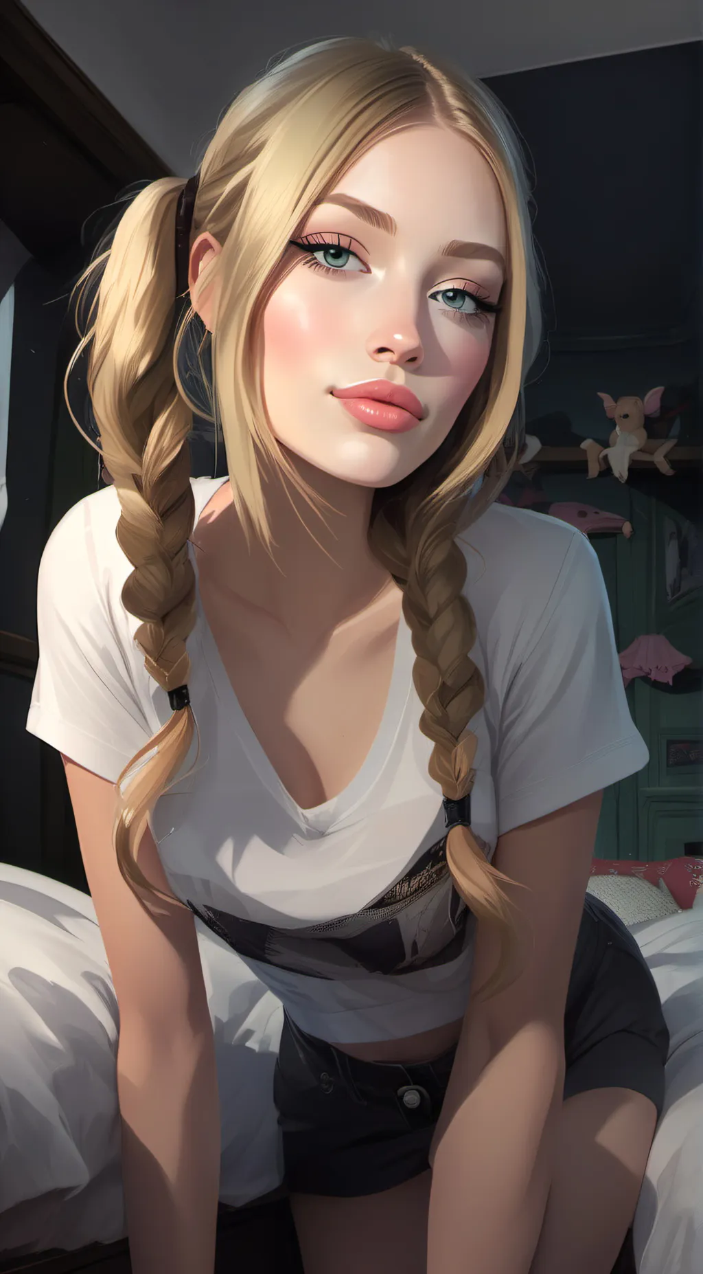 ai character: Lindsey  background