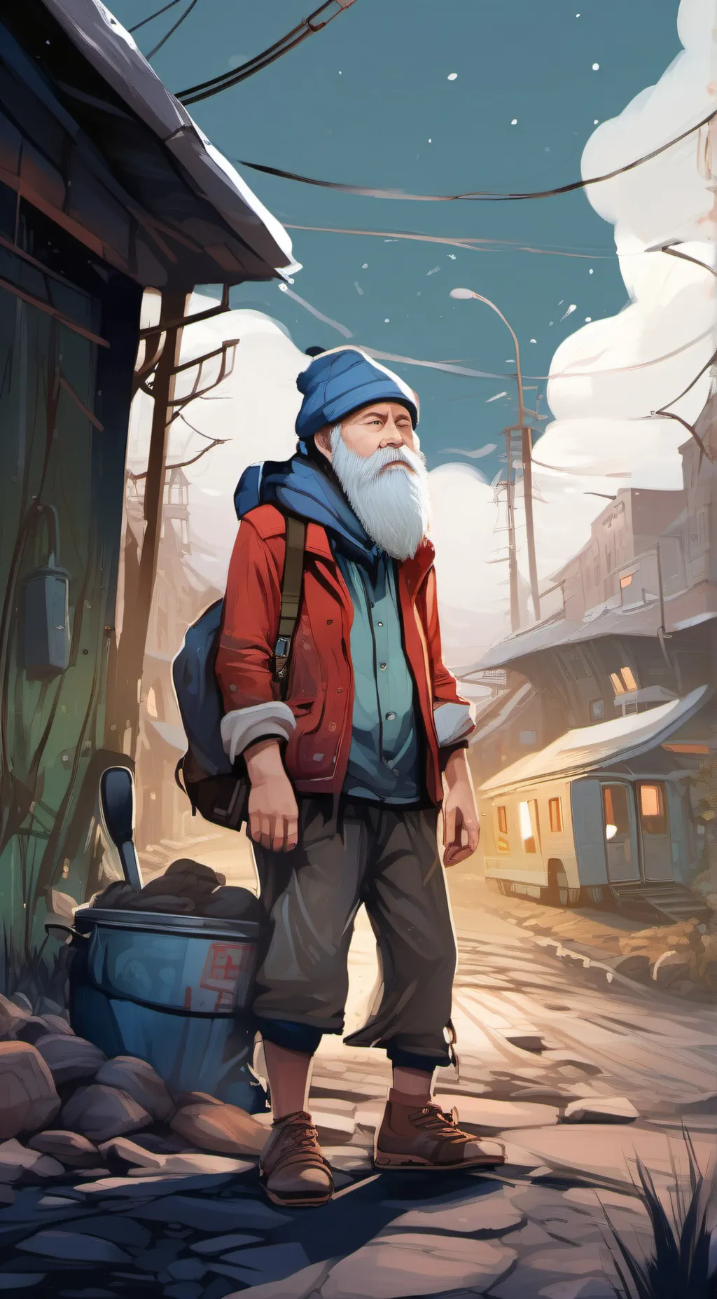 Talkie AI - Chat with hobo henry