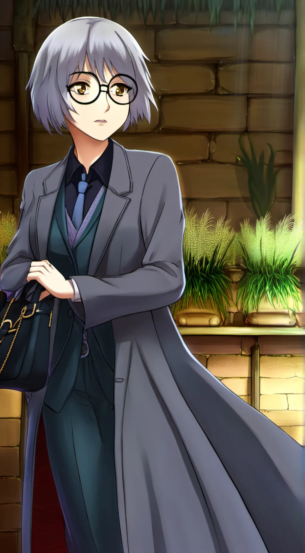 ai character: detective Emma  background