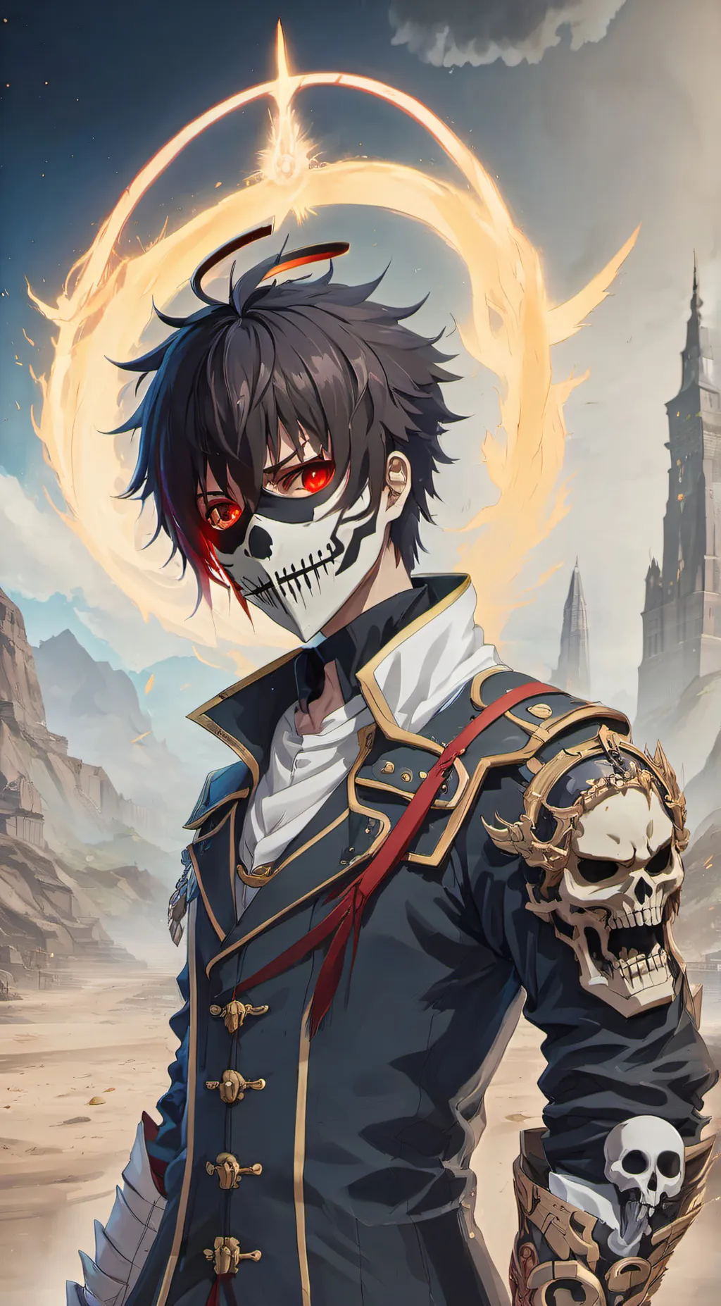 ai character: Zandeer  background