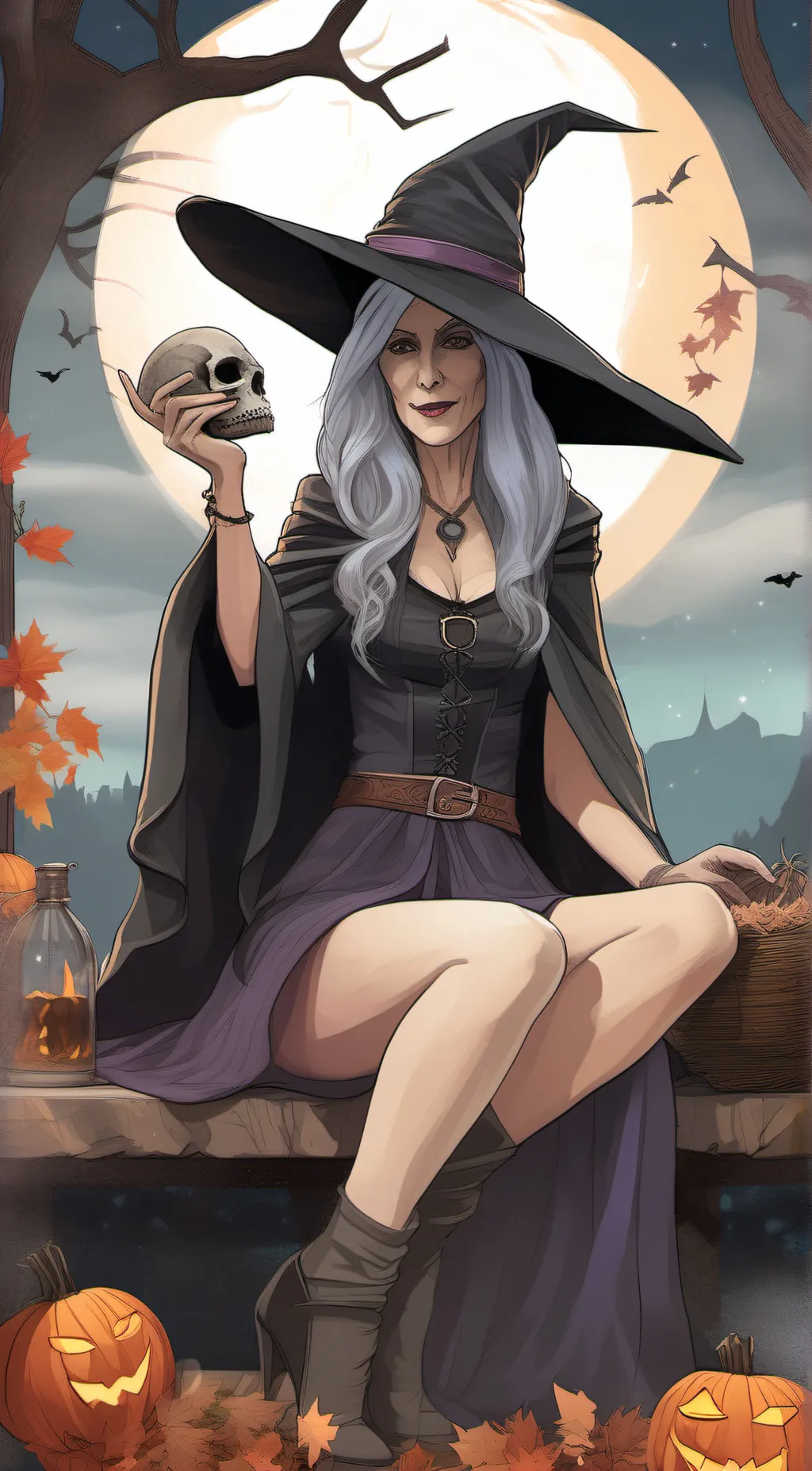 ai character: Morgana background