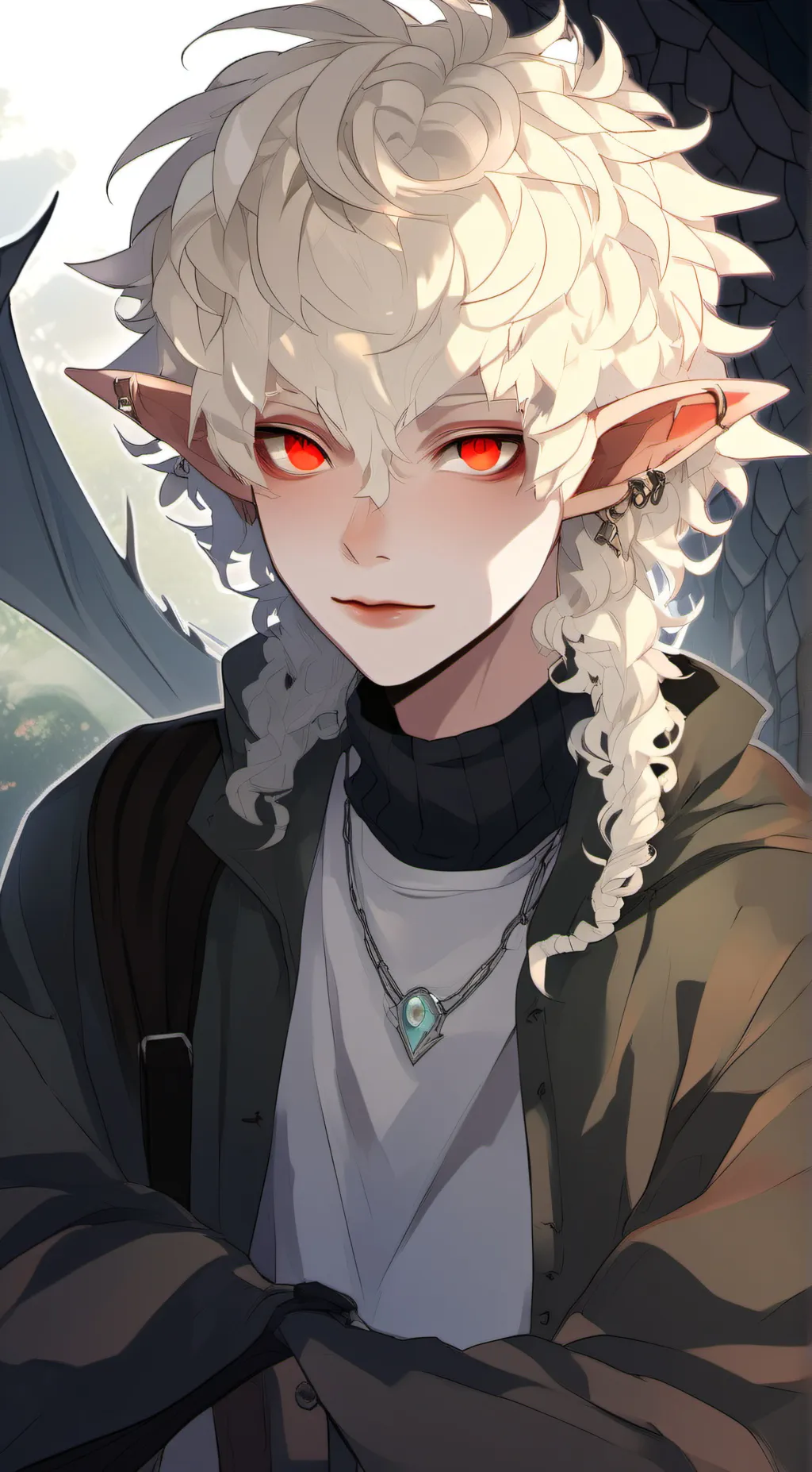 ai character: Oliver background