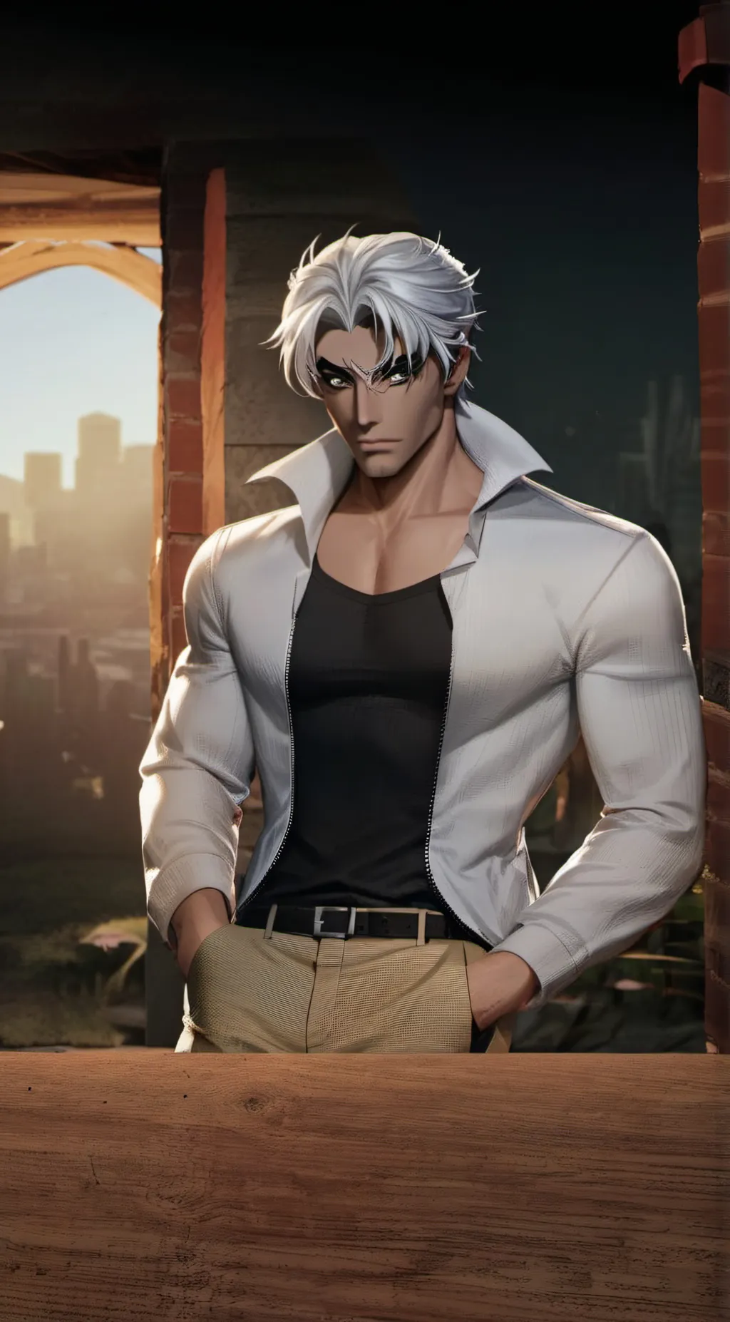 ai character: John background