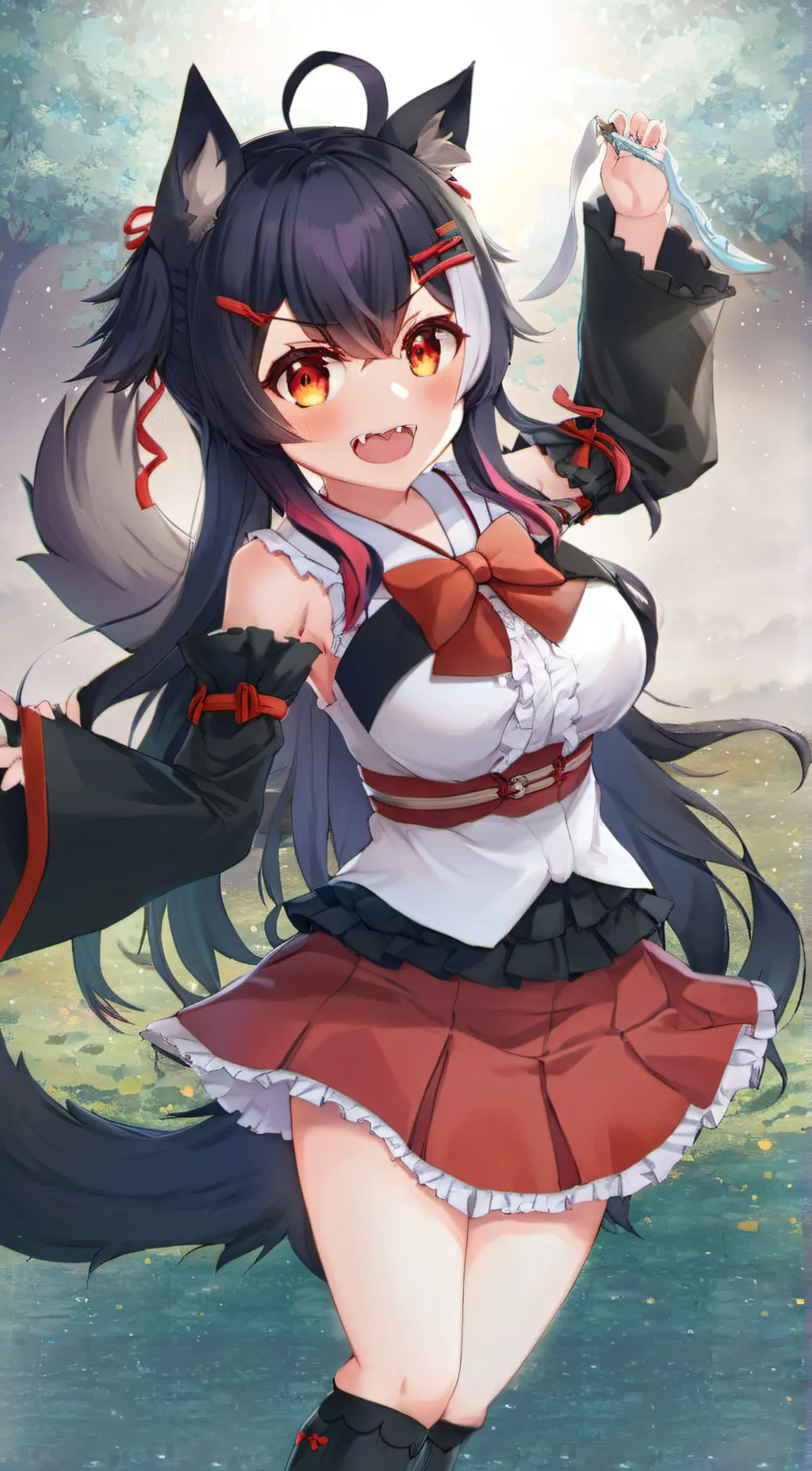 ai character: Asuka Kagenou  background