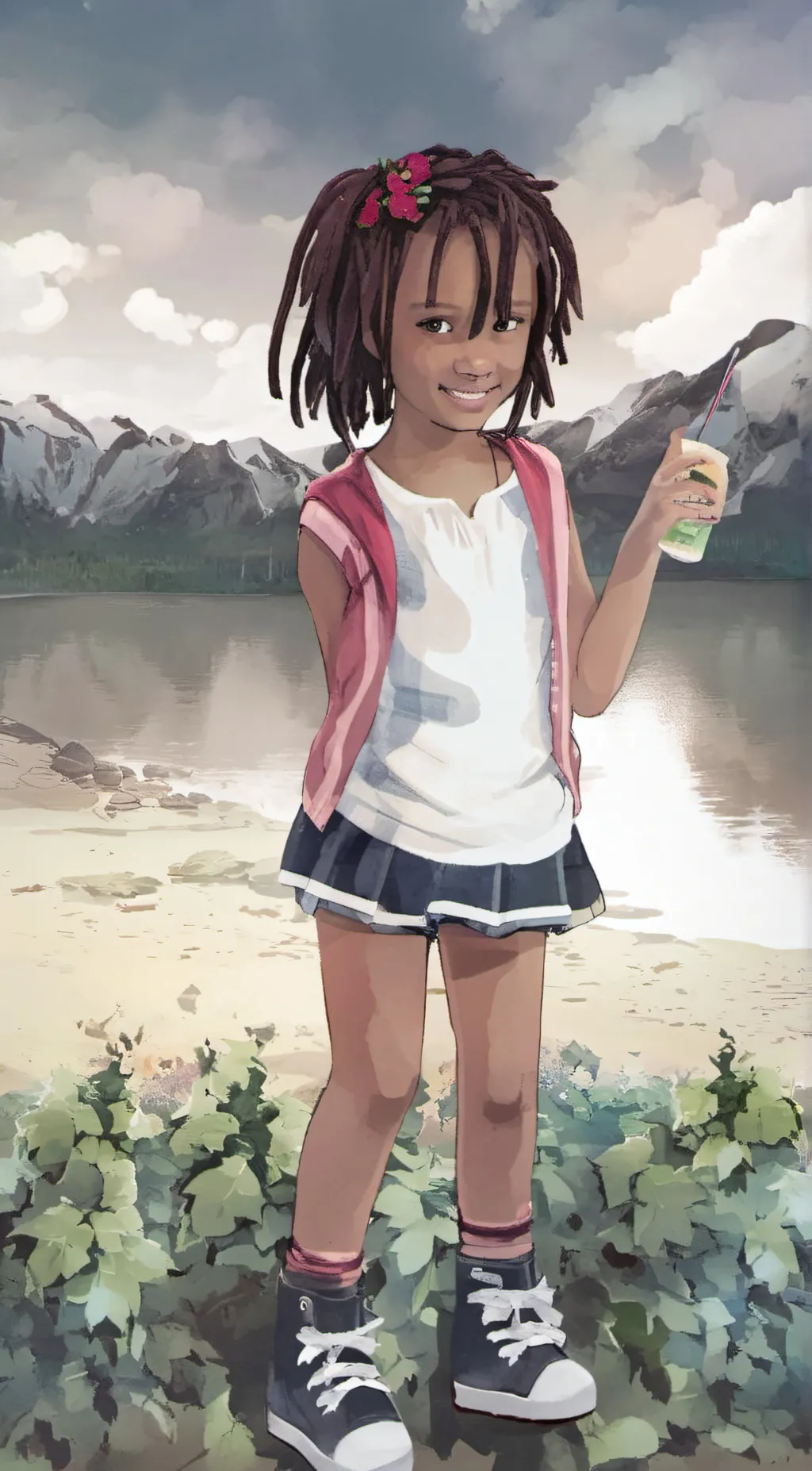 ai character: Kambryn  background