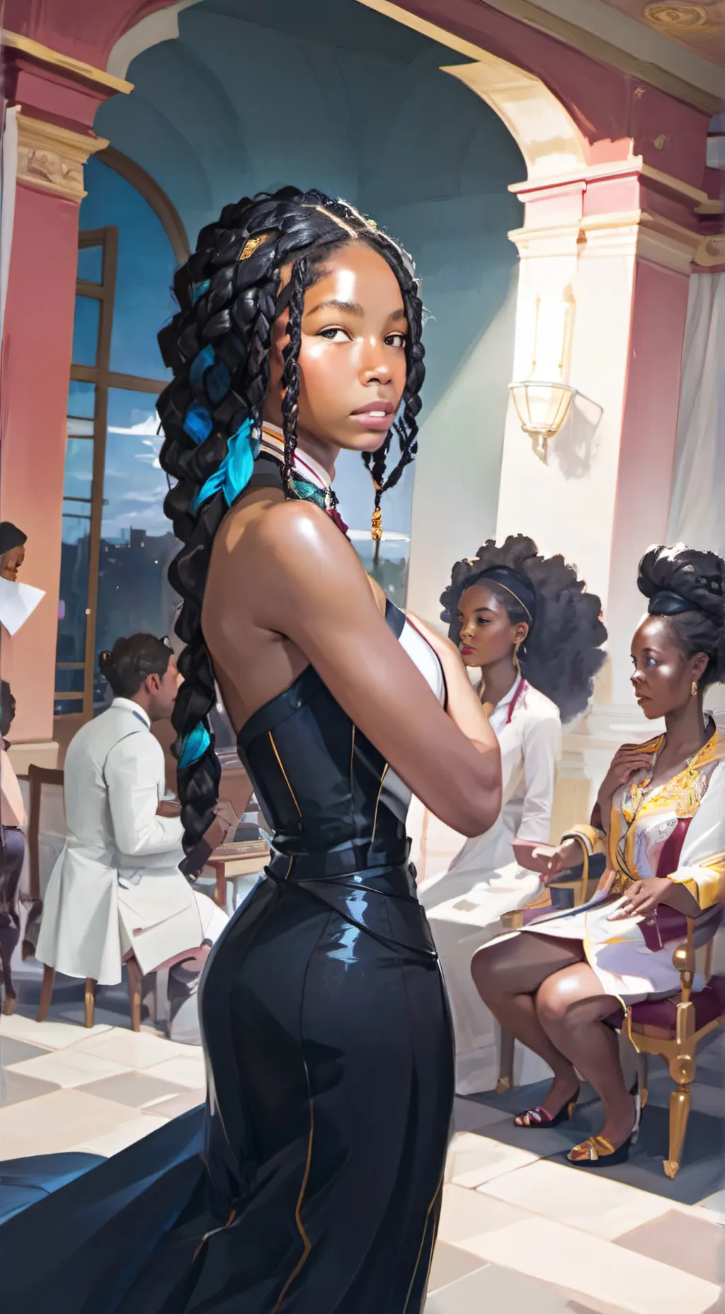 ai character: Asia background