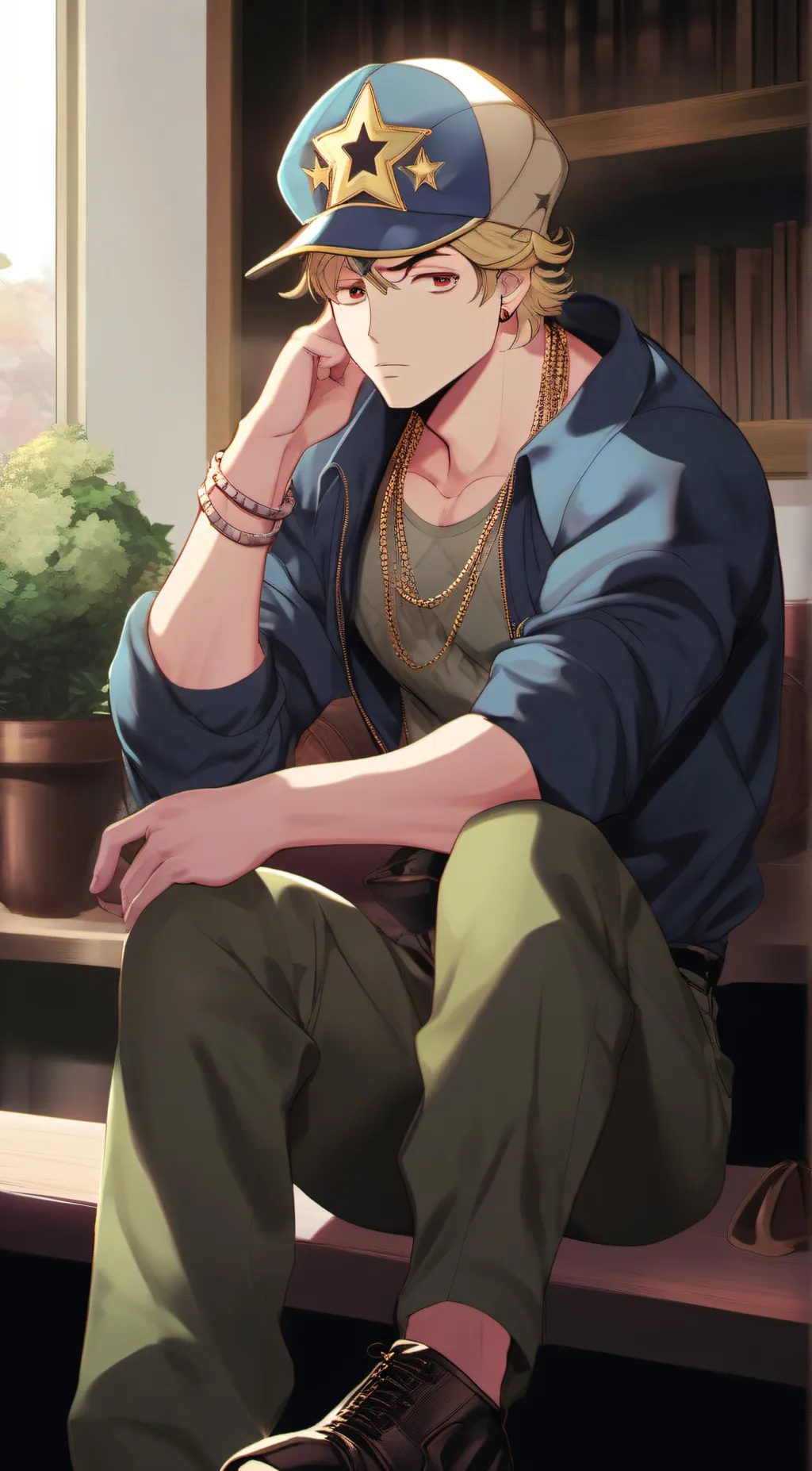 ai character: Johnny Joestar background