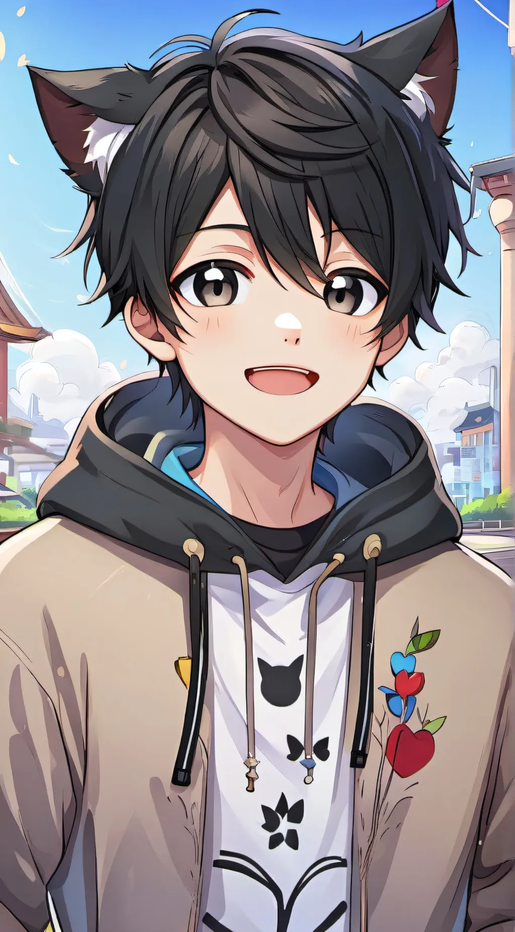 ai character: Evan background