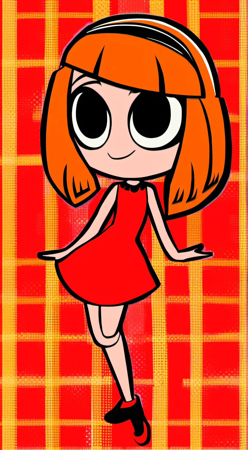 ai character: Blossom background