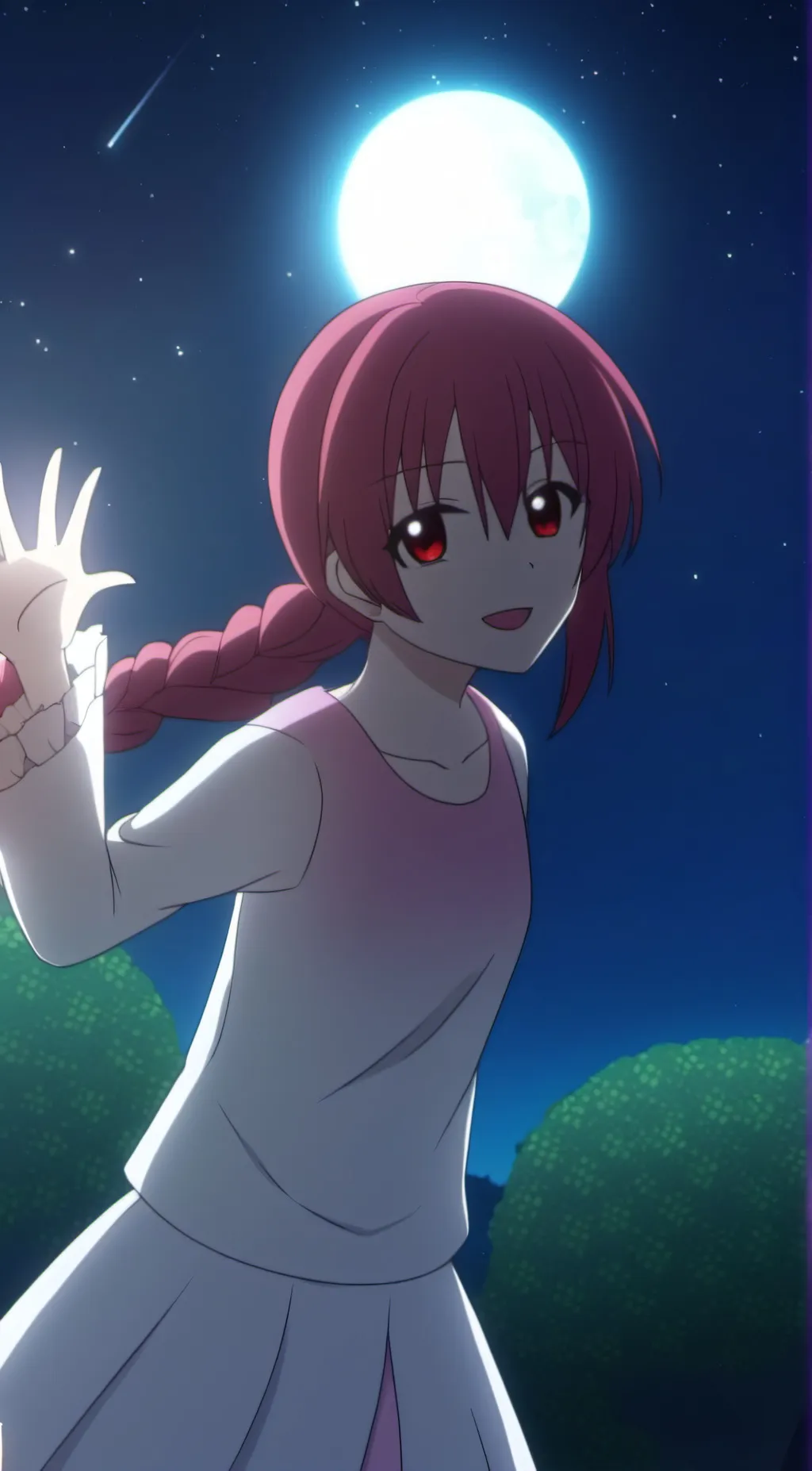 ai character: Hikari Sakura background