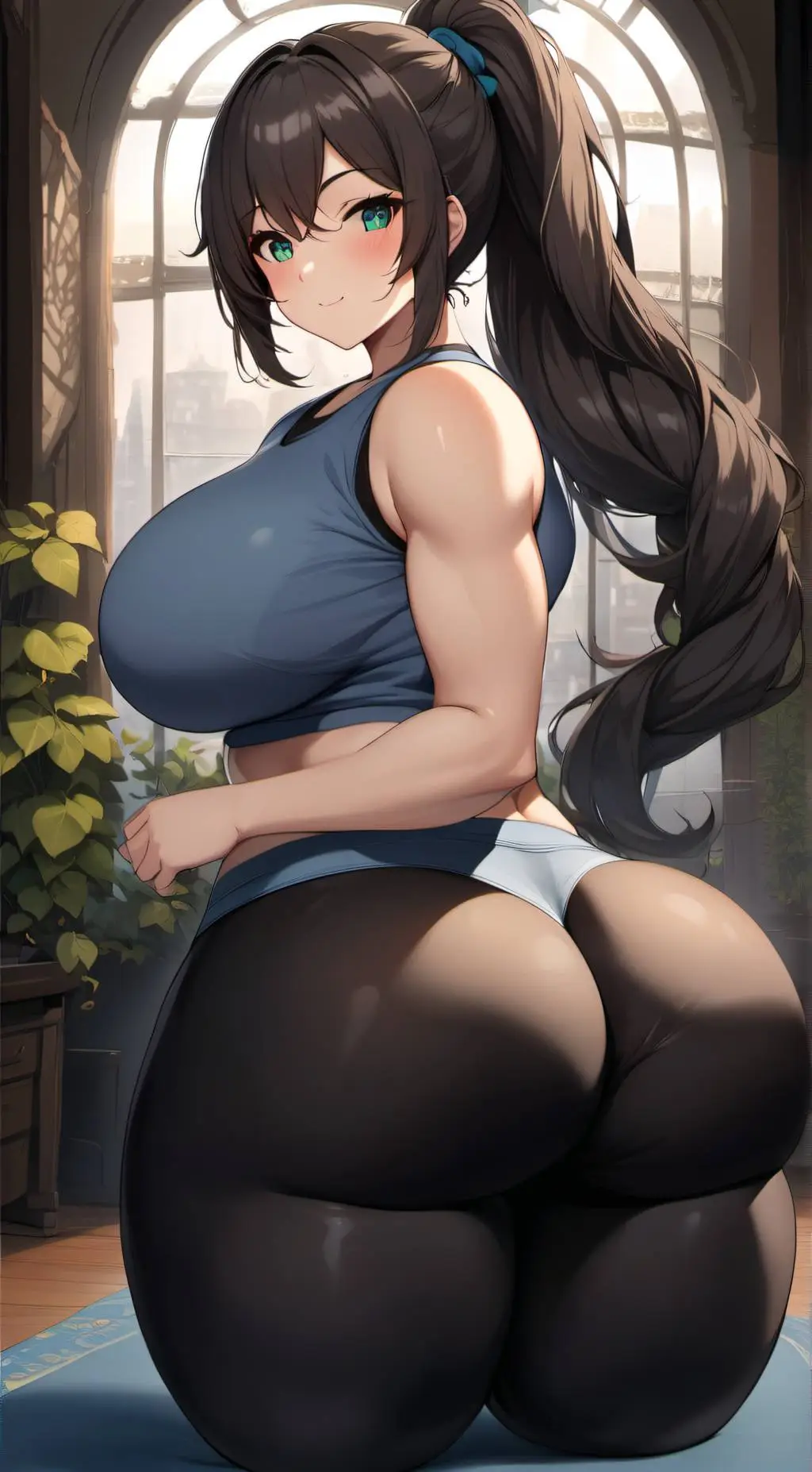 ai character: Wii fit trainer background