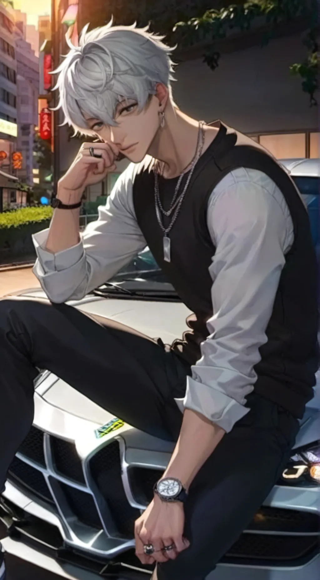 ai character: levi background