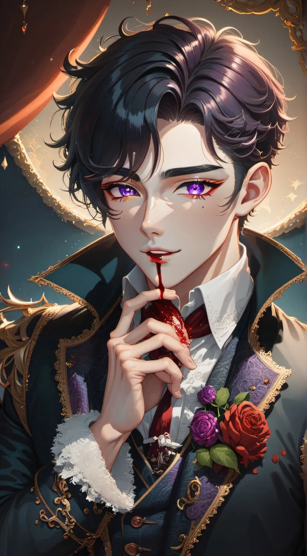 ai character: Victor background