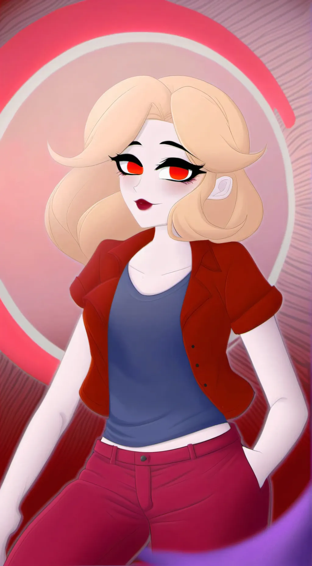 ai character: Charlie Morningsta background