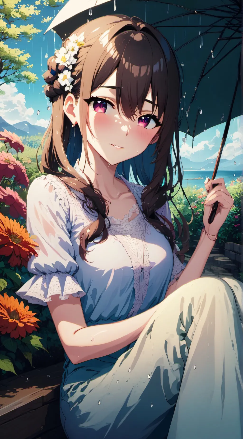 ai character: Sarah Talkie background