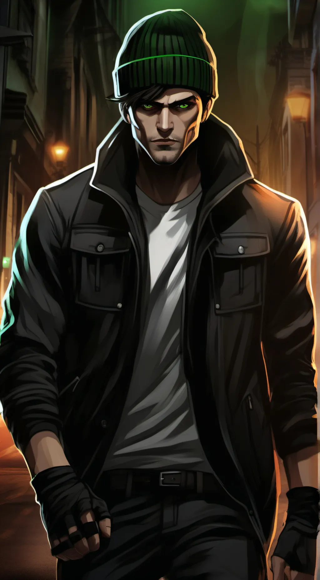 ai character: Vincent background