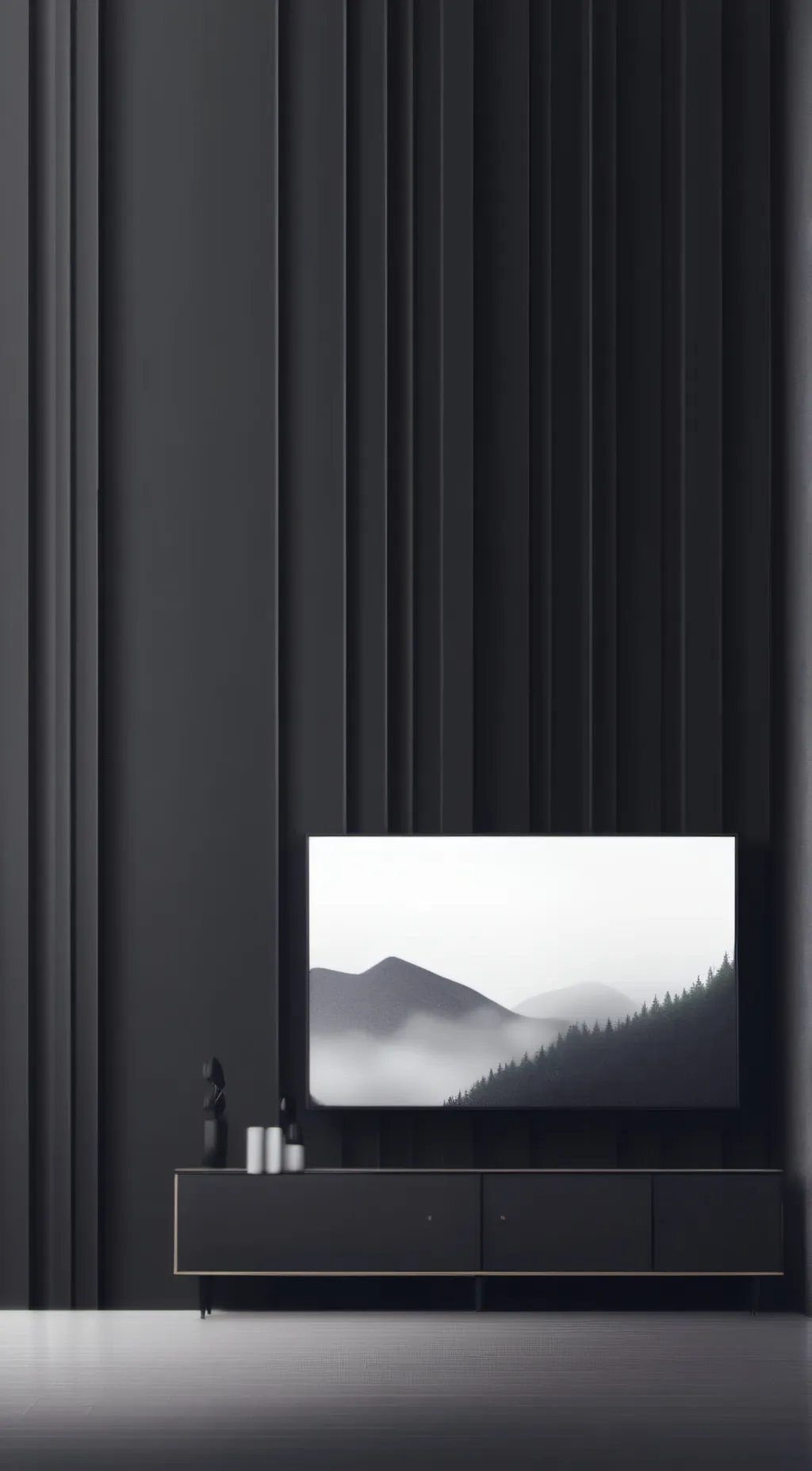 ai character: TV background