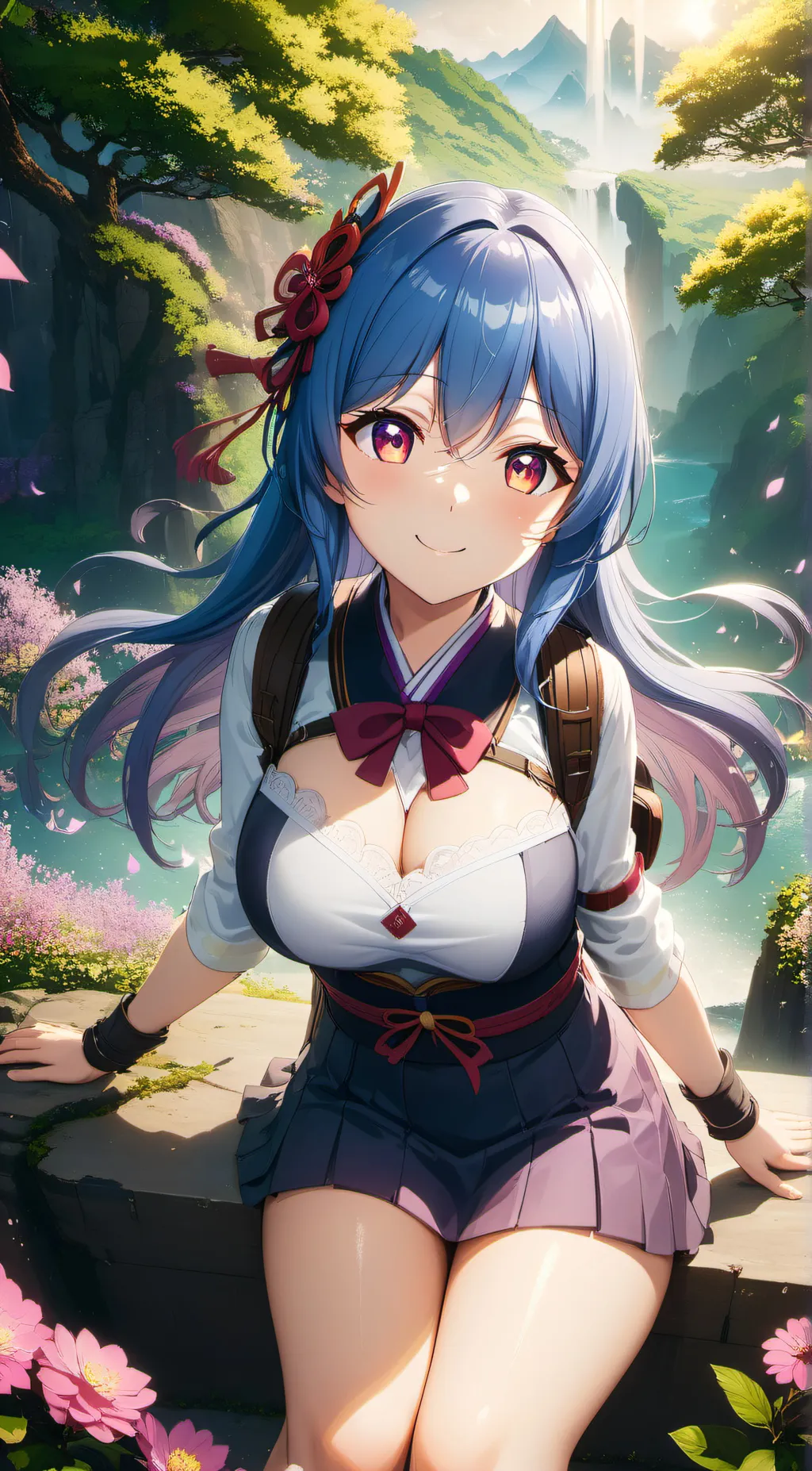 ai character: Ayaka Sakamoto background