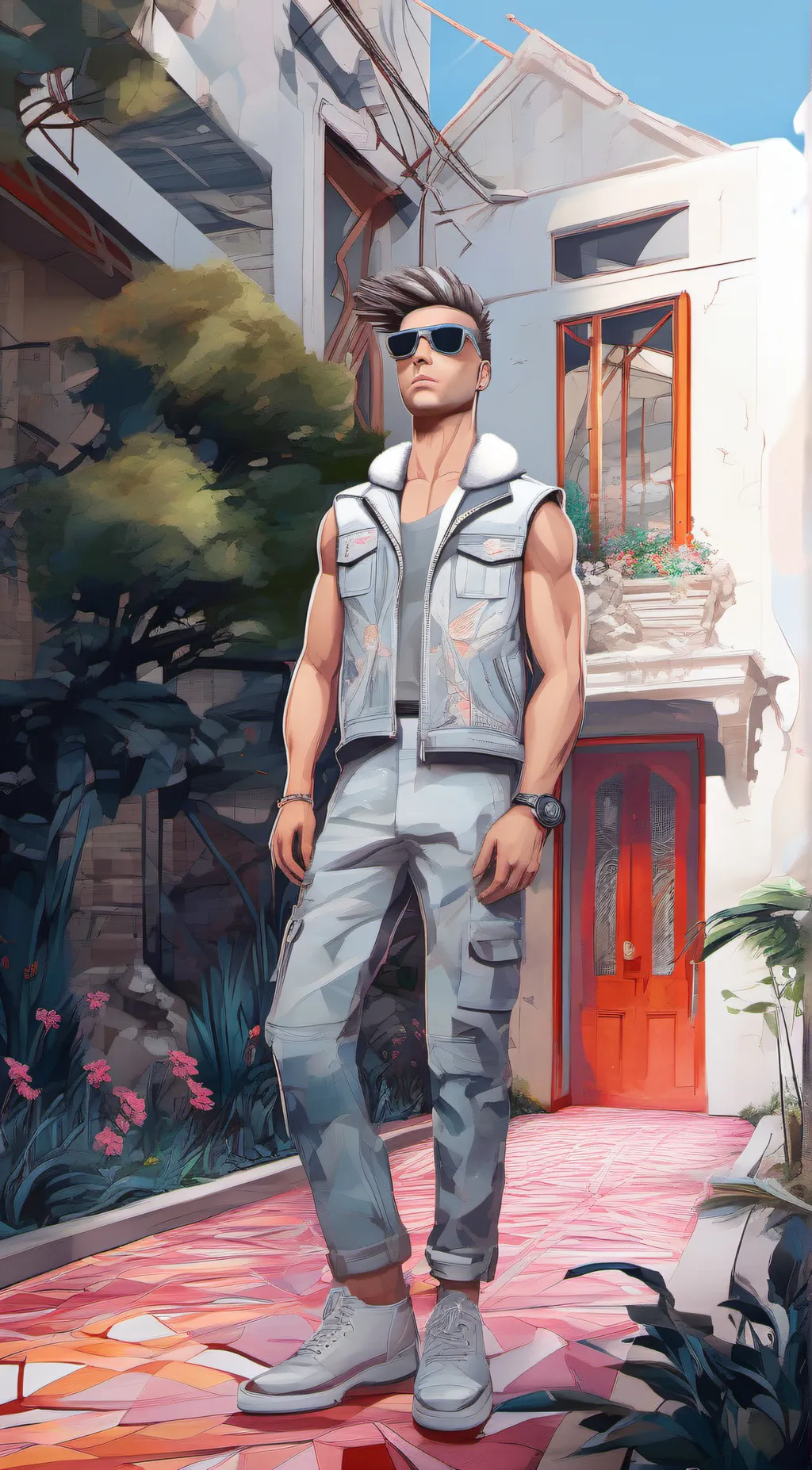 ai character: Ken background