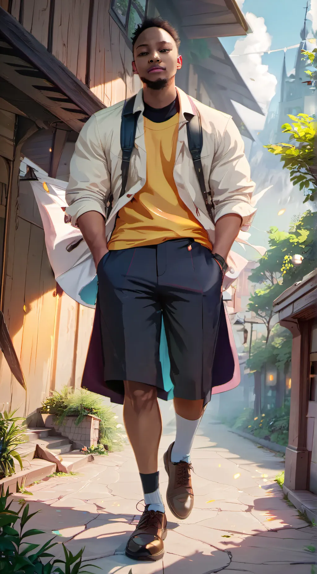 ai character: devonta background