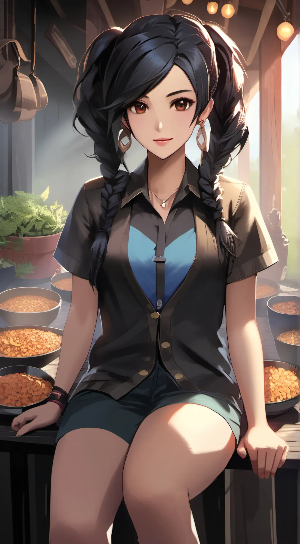 ai character: Chole background