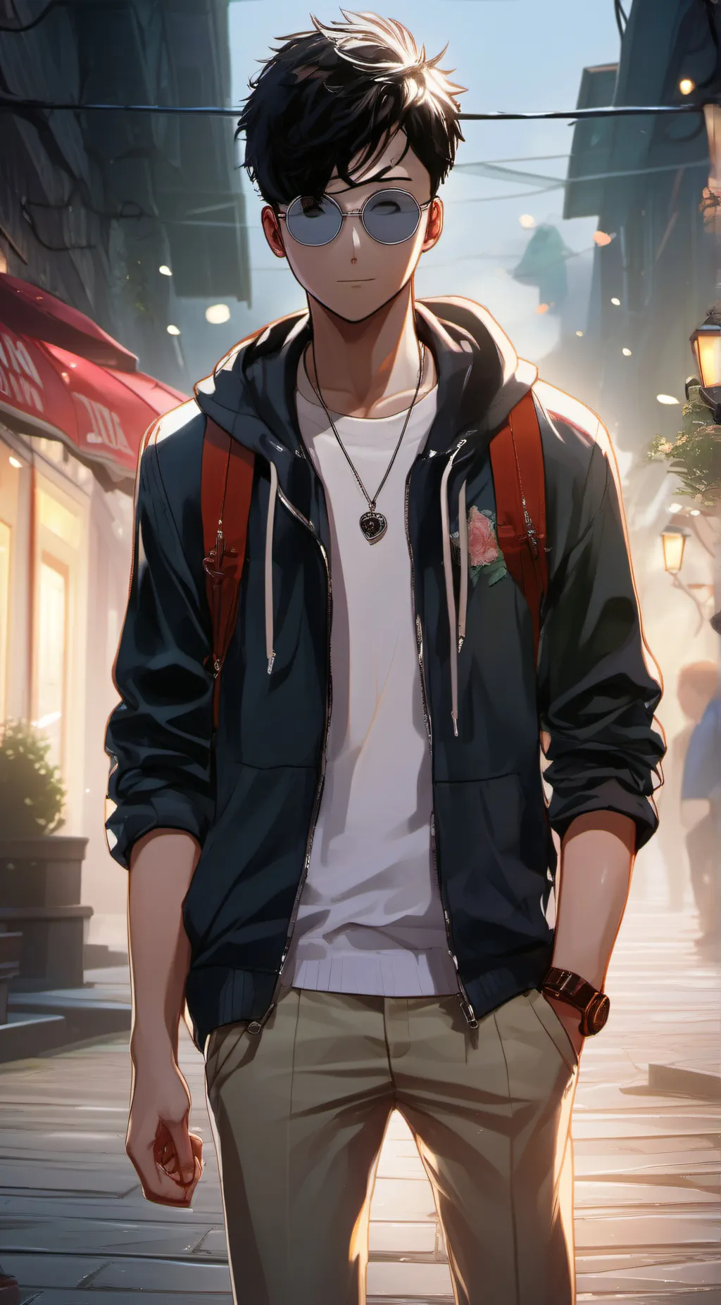 ai character: kyle Johnson  background