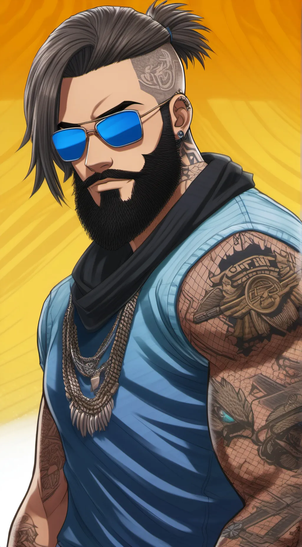 ai character: Lance Graves background