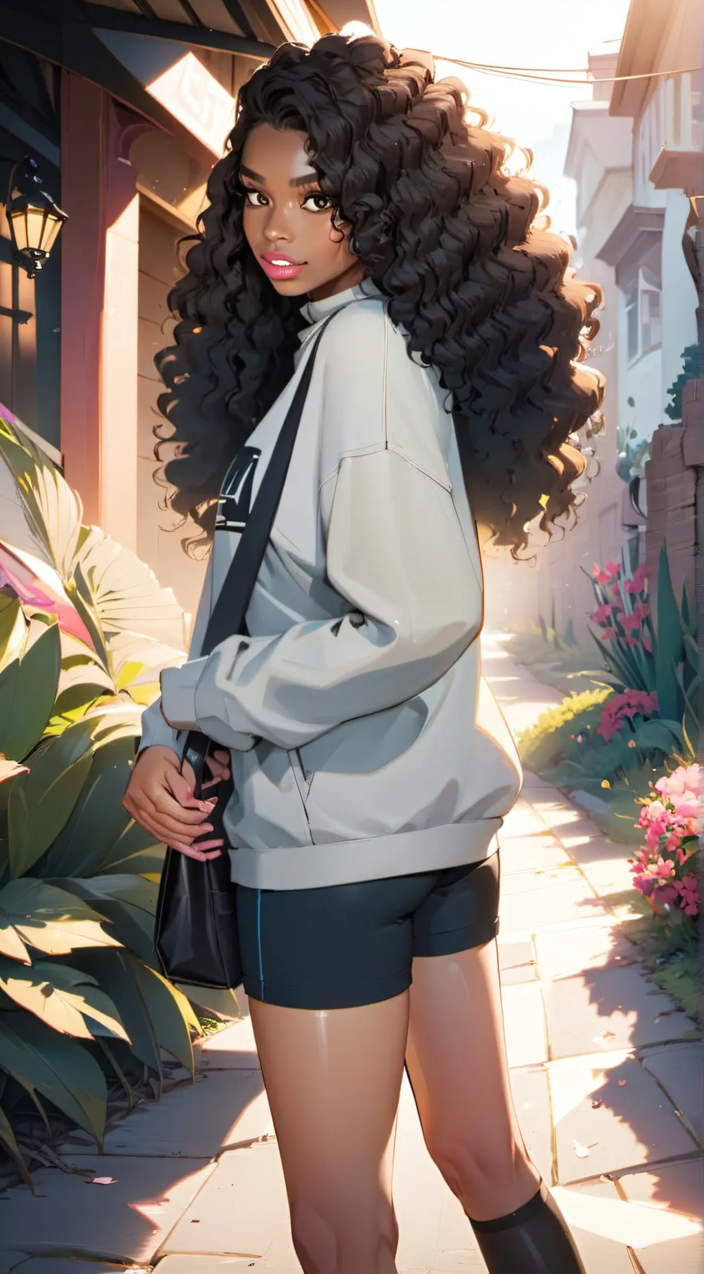 ai character: Bratz  background