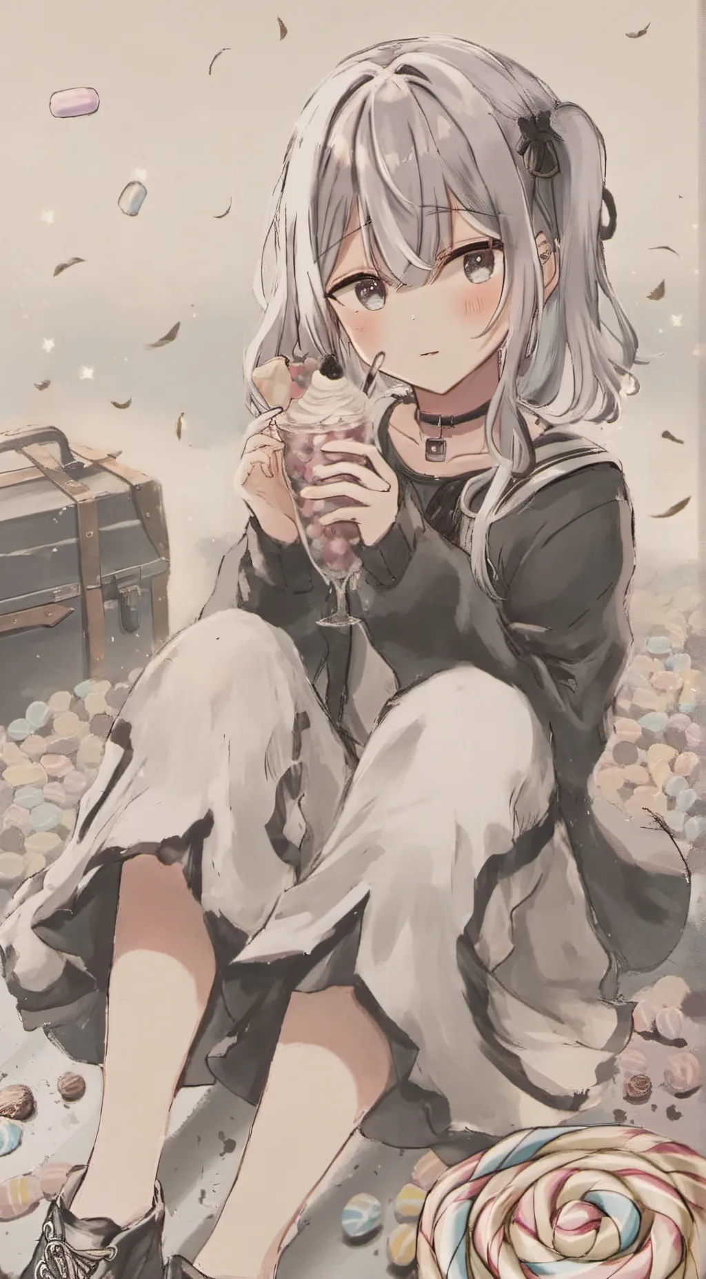 ai character: Mika background