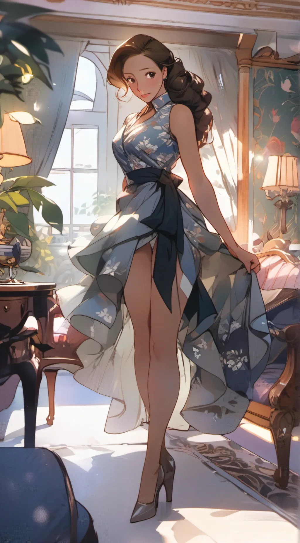 ai character: Evelyn Howard background