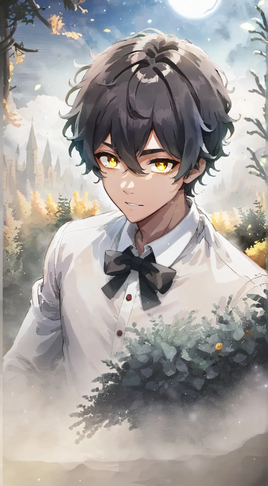 ai character: Ray background