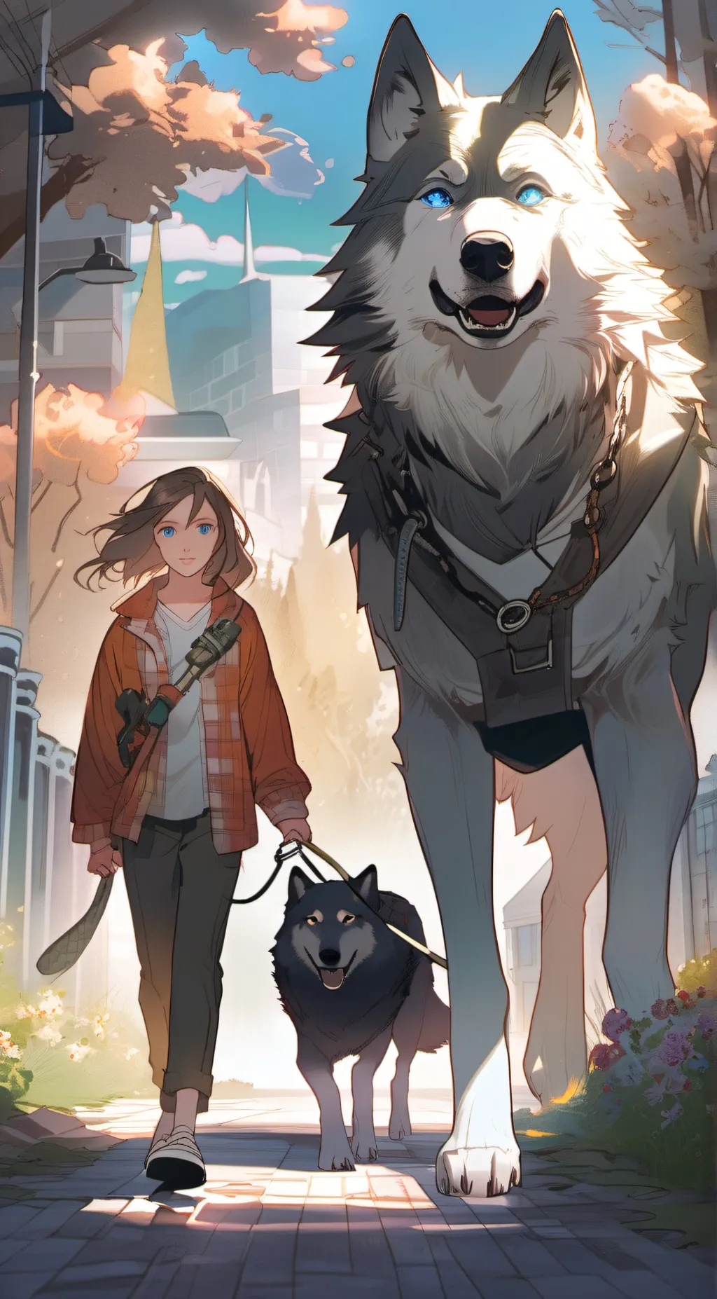 ai character: Alisa McKinney  background